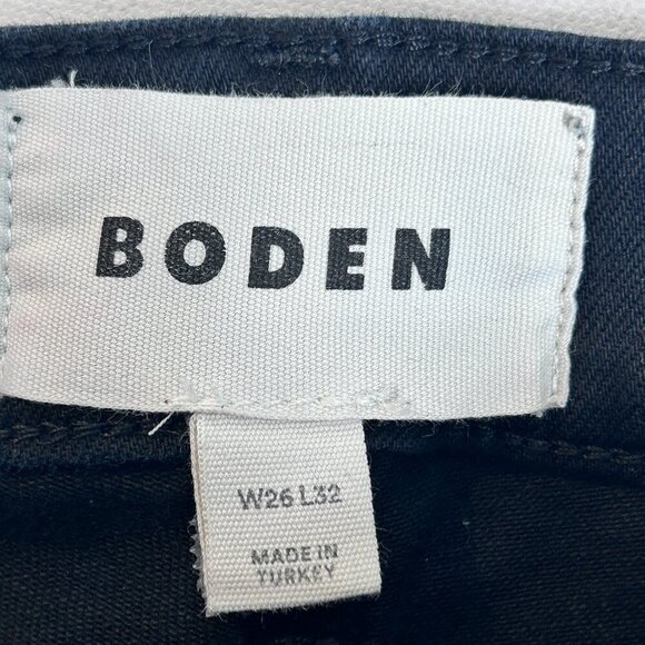 Boden Women's Black Denim Skinny Jeans Size 26 - Picture 3 of 8